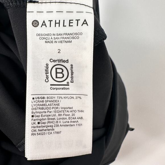 ATHLETA Stellar Flare Tailored Trouser in Black // 2 - Picture 10 of 13